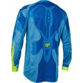 FOX Airline Exo Jersey  - XL, Blue/Yellow MX23