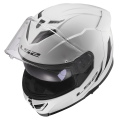 LS2 FF818 STORM III SOLID GLOSS WHITE XXL