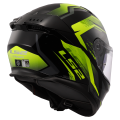 LS2 FF808 STREAM II FURY BLACK H-V YELLOW-06 M