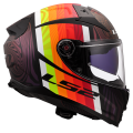 LS2 FF811 VECTOR II FREEDOM BLACK CHAMELEON-06 XS