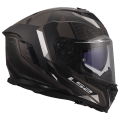 LS2 FF818 STORM III SPORTY BLACK GREY M