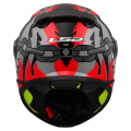 LS2 FF812 KID PUNK GREY RED M