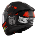 LS2 FF808 STREAM II ANGRY MONKEY M.BLACK RED-06 XS