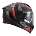 LS2 FF818 STORM III SPORTY GREY PURPLE M