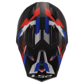 LS2 MX703 X-FORCE PHANTOM WHITE BLUE RED-06 L