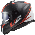 LS2 FF800 STORM II NERVE MATT BLACK RED-06 XXL