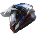 LS2 MX701 EXPLORER C FRONTIER G.BLACK BLUE XS