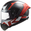 LS2 FF805 THUNDER C RACING1 GL.RED WHITE