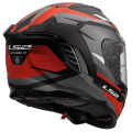 LS2 FF818 STORM III KOMAI BLACK RED XS
