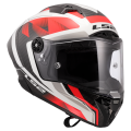 LS2 FF805 THUNDER GP AERO RAUTE WHITE RED-06 XXL