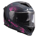 LS2 FF818 STORM III BURST BLACK PINK S