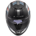 LS2 FF808 STREAM II VINTAGE BLACK PETROL-06 L