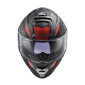 LS2 FF800 STORM RACER MATT TITANIUM FLUO XXL