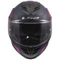 LS2 FF818 STORM III BURST BLACK PINK S