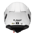 LS2 FF818 STORM III SOLID GLOSS WHITE XXL