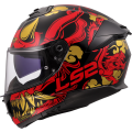 LS2 FF808 STREAM II DRAKO BLACK RED-06 XXS