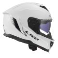LS2 FF818 STORM III SOLID GLOSS WHITE XXL