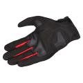 LS2 ATOM MAN GLOVES BLACK RED