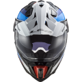 LS2 MX701 EXPLORER C FRONTIER G.BLACK BLUE XS