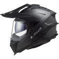 LS2 MX701 EXPLORER C SOLID MATT CARBON XS