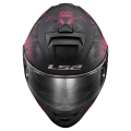LS2 FF800 STORM II BURST MATT BLACK PINK-06 XL