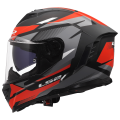 LS2 FF818 STORM III KOMAI BLACK RED XS