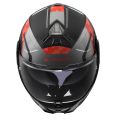 LS2 FF910 ADVANT II GLIDE BLACK GREY RED S