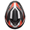 LS2 FF820 RAPID III HYPER BLACK RED XL