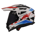 LS2 MX702 PIONEER II NAMIB WHITE BLUE RED-06 M