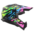 LS2 MX708 FAST II GROTESK BLUE PINK GREEN-06 L
