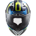 LS2 FF805 THUNDER C RACING1 GL.BLUE H-V YELLOW XL