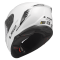 LS2 FF818 STORM III SOLID GLOSS WHITE XXL