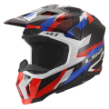 LS2 MX703 X-FORCE PHANTOM WHITE BLUE RED-06 L