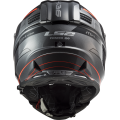 LS2 MX436 PIONEER EVO KNIGHT TITANIUM ORANGE XS