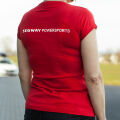 SEGWAY POWERSPORTS Red Women T-shirt L