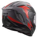 LS2 FF818 STORM III DYNAMO GREY RED 3XL