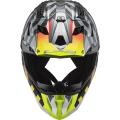 LS2 MX703 C X-FORCE BARRIER H-V YELLOW RED-06 M