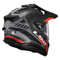LS2 MX701 EXPLORER HEXA BLACK RED GREY-06 S