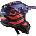LS2 MX700 SUBVERTER CARGO MATT BLUE FLUO S