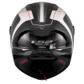LS2 FF805 THUNDER GP AERO RAUTE WHITE GREY-06 M