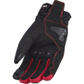 LS2 JET 2 MAN GLOVES BLACK RED