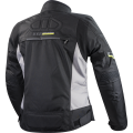 LS2 SHADOW LADY JACKET BLACK TITAN H-V YELLOW