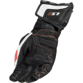 LS2 SWIFT RACING GLOVES BLACK WHITE RED