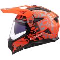 LS2 MX702 PIONEER II RANGI ORANGE-06 L