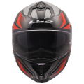LS2 FF817 CHALLENGER II VIPER GREY RED XS