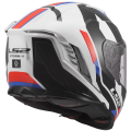 LS2 FF818 STORM III SPORTY WHITE BLUE RED XXL