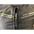 LS2 SHADOW MAN JACKET BLACK TITANIUM H-V YELLOW XXL