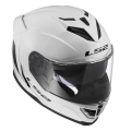 LS2 FF818 STORM III SOLID GLOSS WHITE XXL