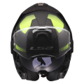 LS2 FF901 ADVANT X NOVA MATT BLACK H-V YELLOW-06 XL