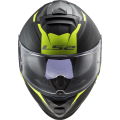 LS2 FF800 STORM II NERVE M.BLACK H-V YELLOW-06 L